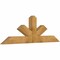 Ekena Millwork Saratoga Rough Sawn Timber Gable Bracket, Western Red Cedar, 72"W x 24"H x 4"D x 6"F, 8/12 Pitch GBW072X24X0406SAR00RWR - alternate 3